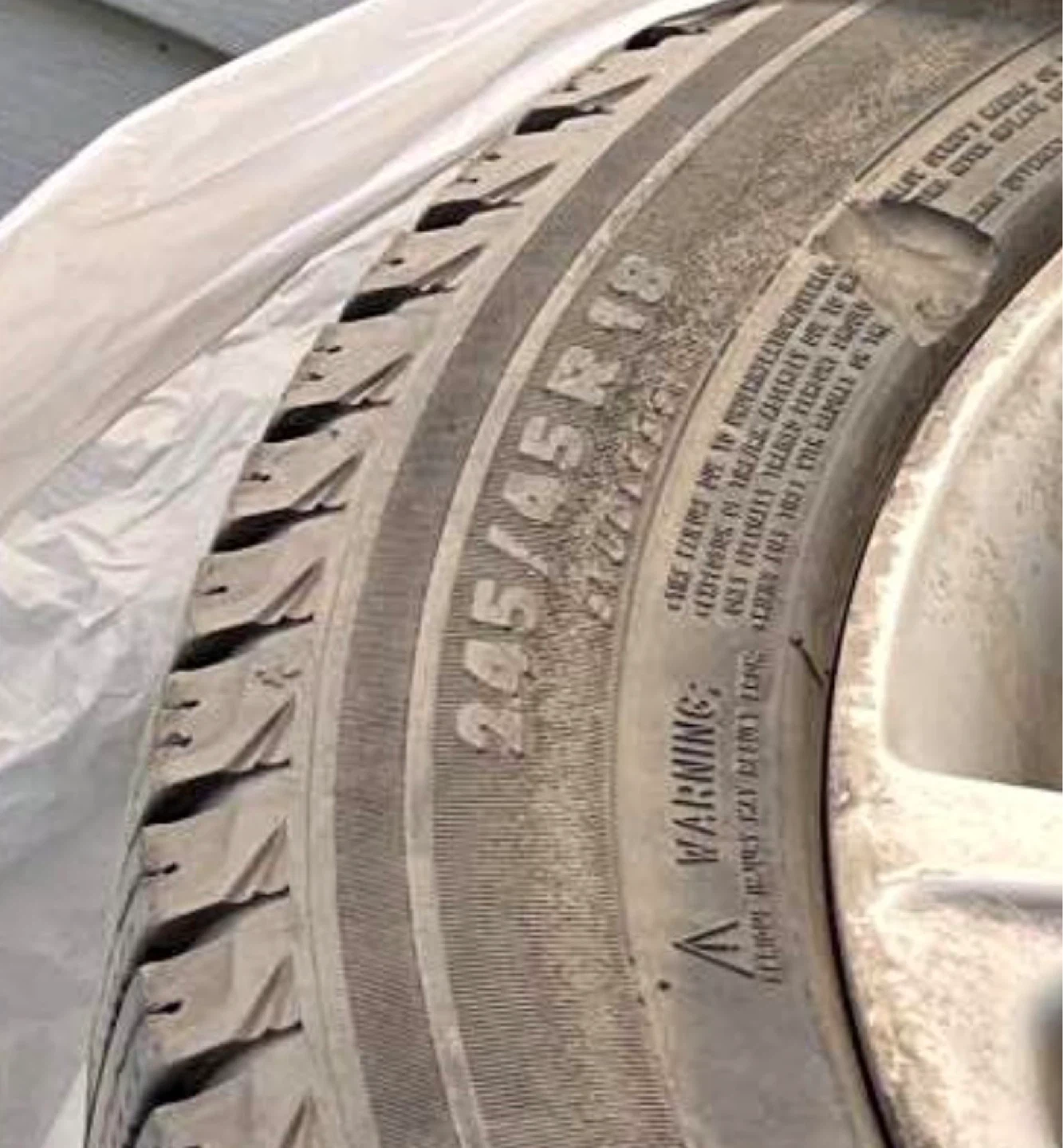 245/45R18 winter m+s tyre