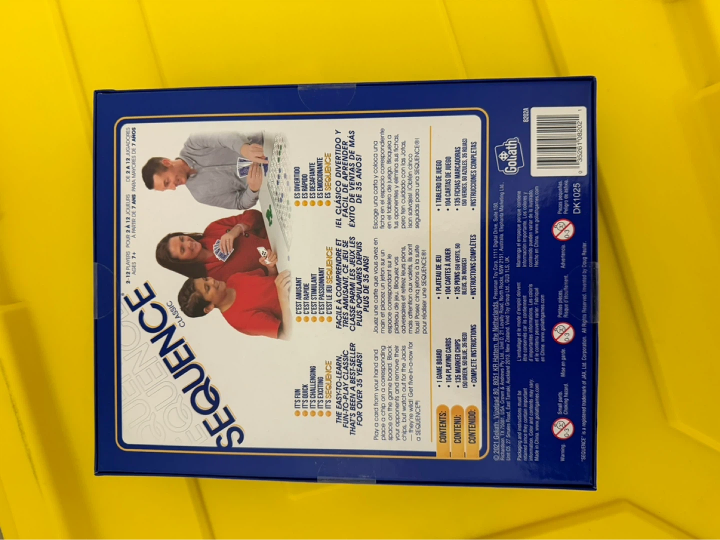 Sequence Classic Board Game - photo 2