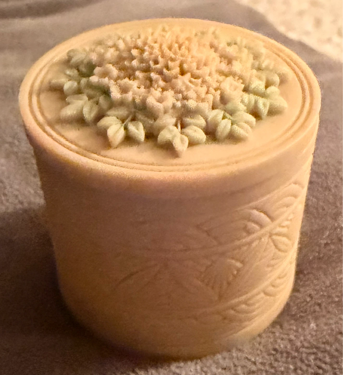 Vintage Carved Trinket Box