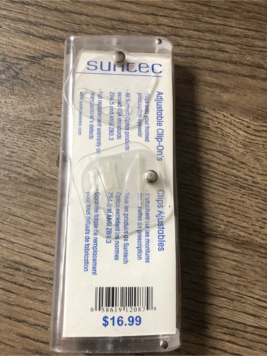 Suntec Adjustable Clip-On Sunglasses - Polarized Lens - photo 2