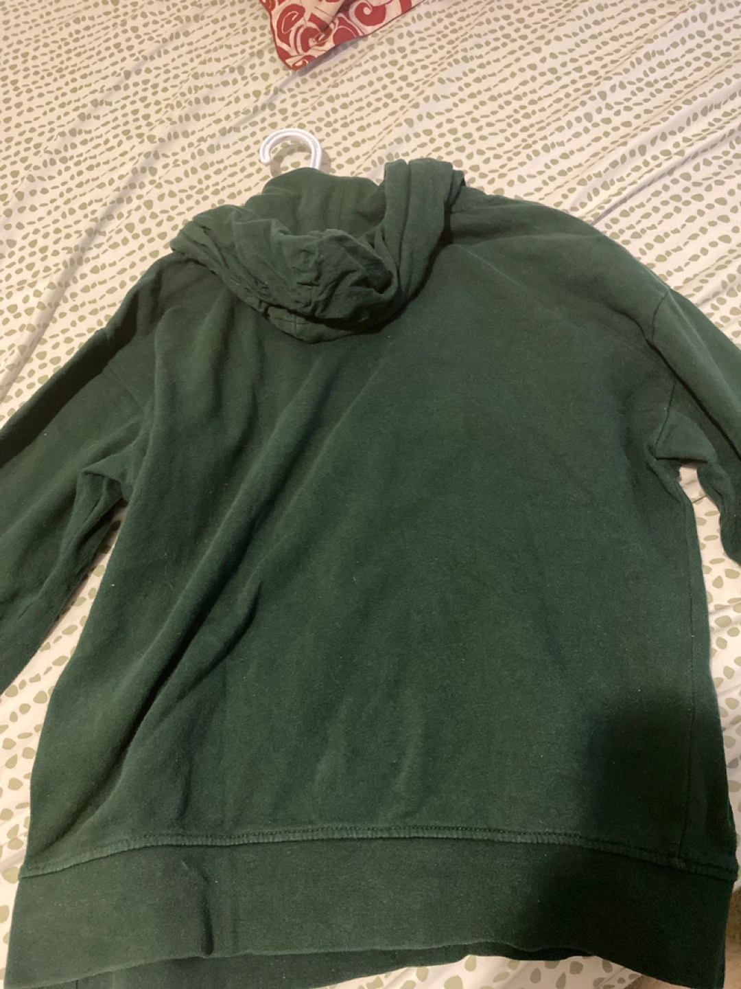 Zine Green Striped Hoodie - Medium - photo 3