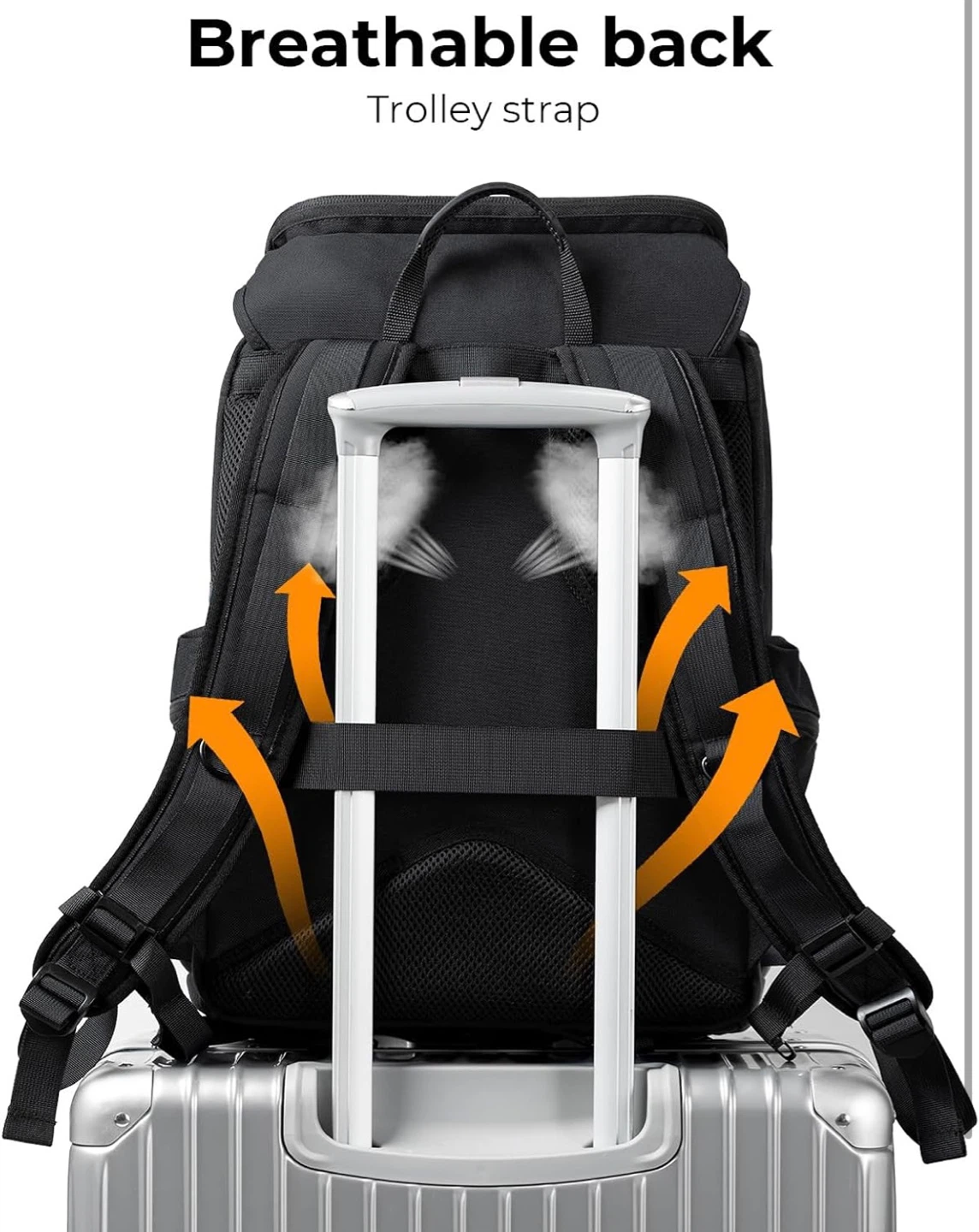 K&F CONCEPT Hard Shell large Camera Backpack+Rain Cover - photo 5