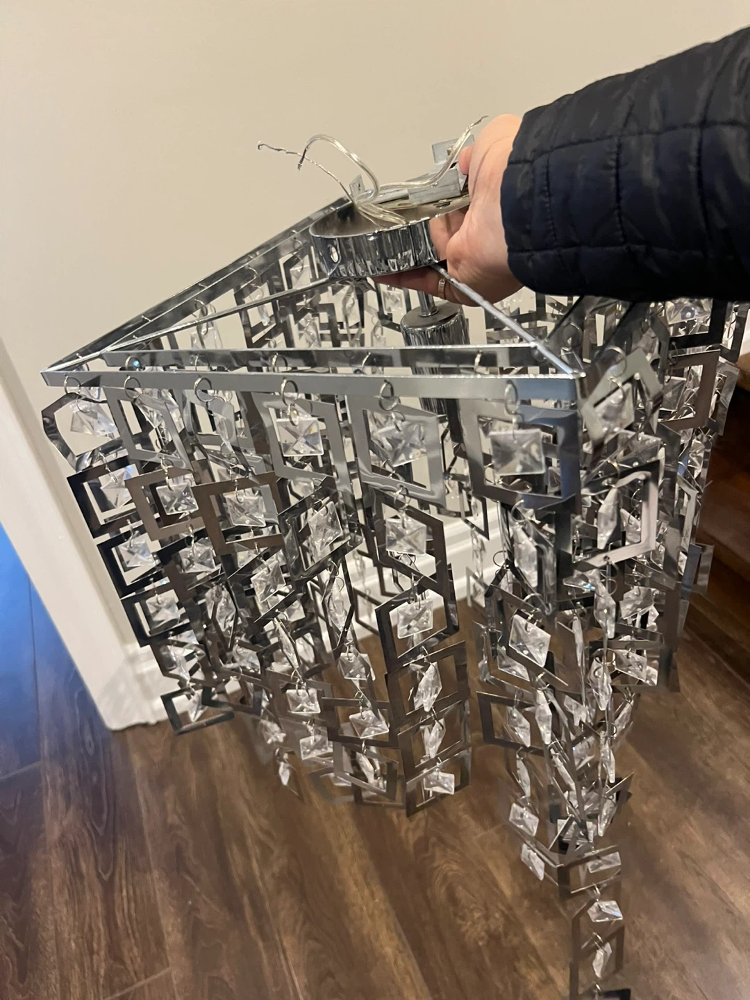 Modern Square Chandelier $25 - photo 2