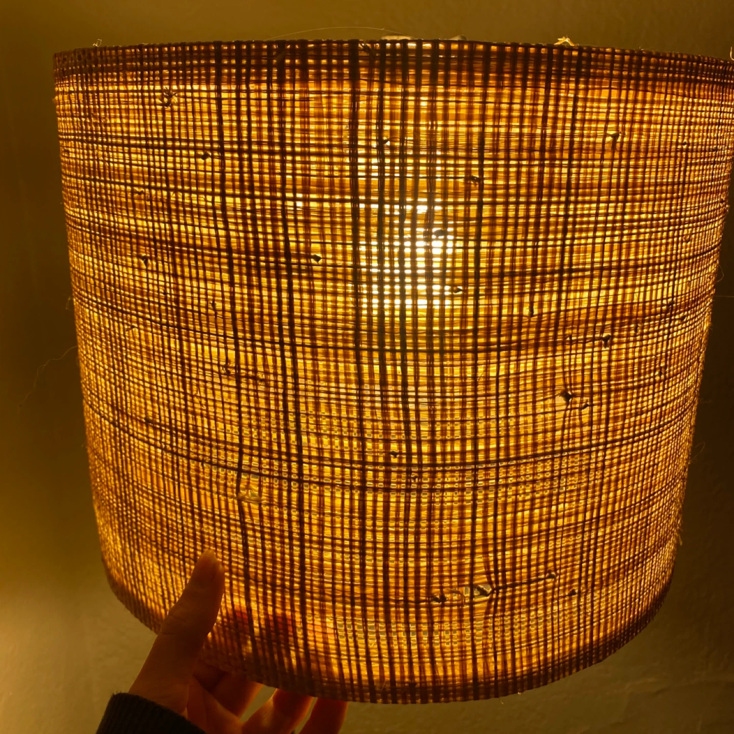 Floor Lamp with Woven Shade - photo 2