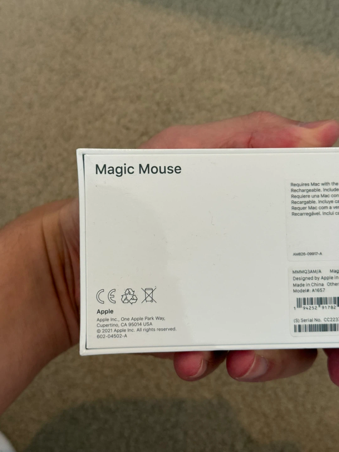 Apple Magic Mouse (Sealed) - photo 3