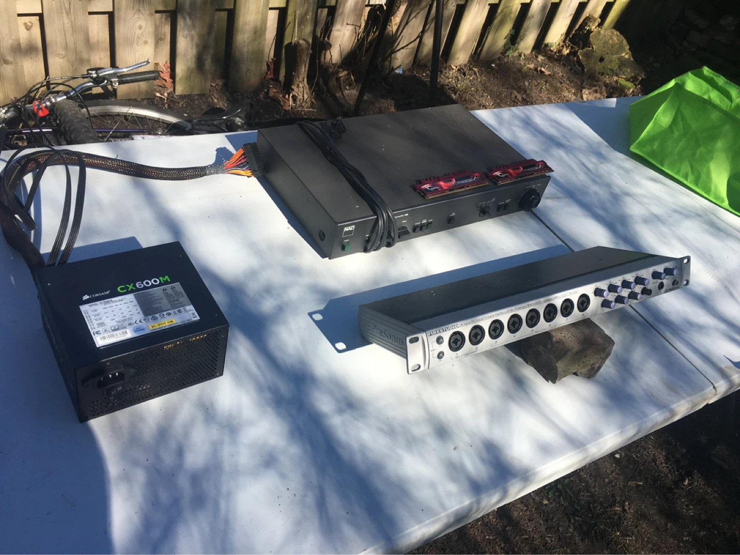 Corsair CX600M Power Supply and Audio Interface Bundle