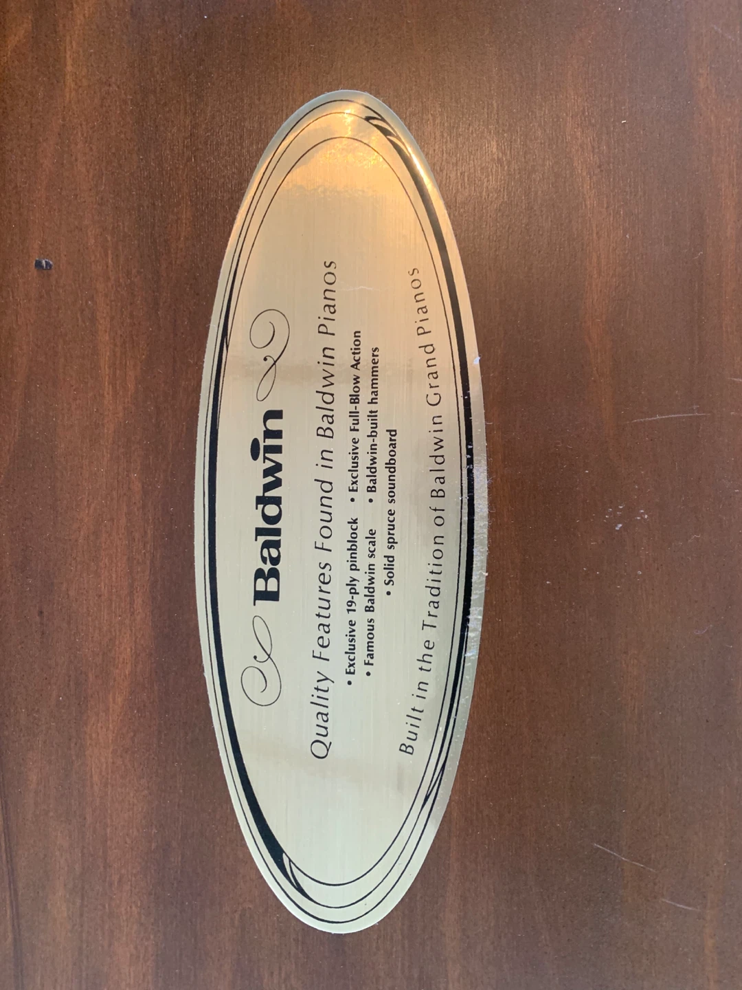 Baldwin Upright Piano - photo 4