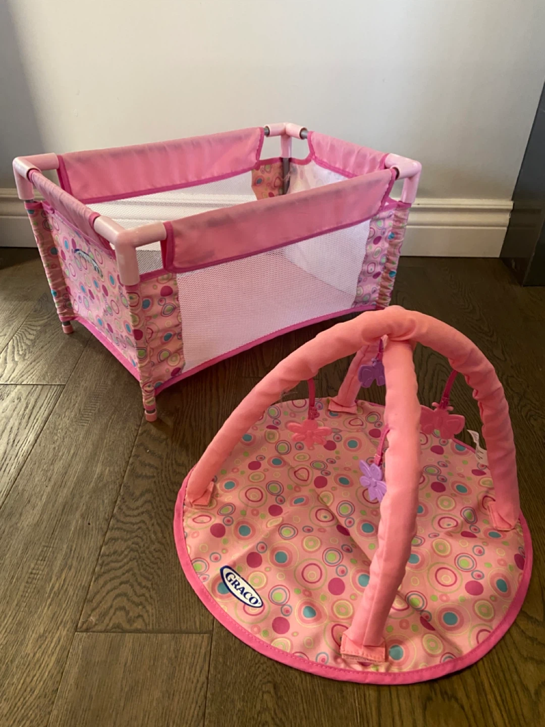 Graco Baby Doll 3-Pc Play Set: Playpen, Bag & Activity Gym - photo 3