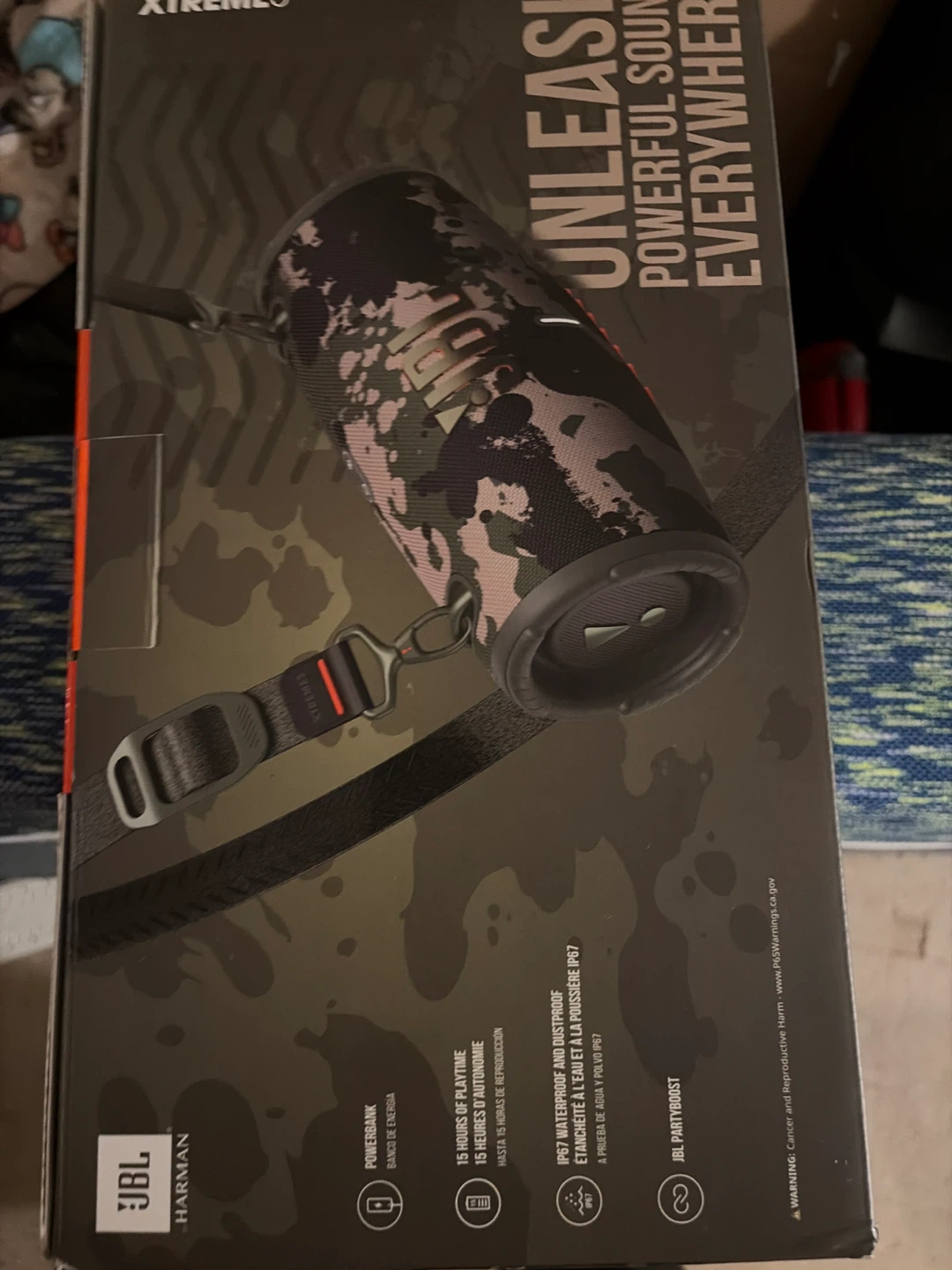 JBL Xtreme 3 Camouflage Portable Waterproof Bluetooth Speaker - photo 3