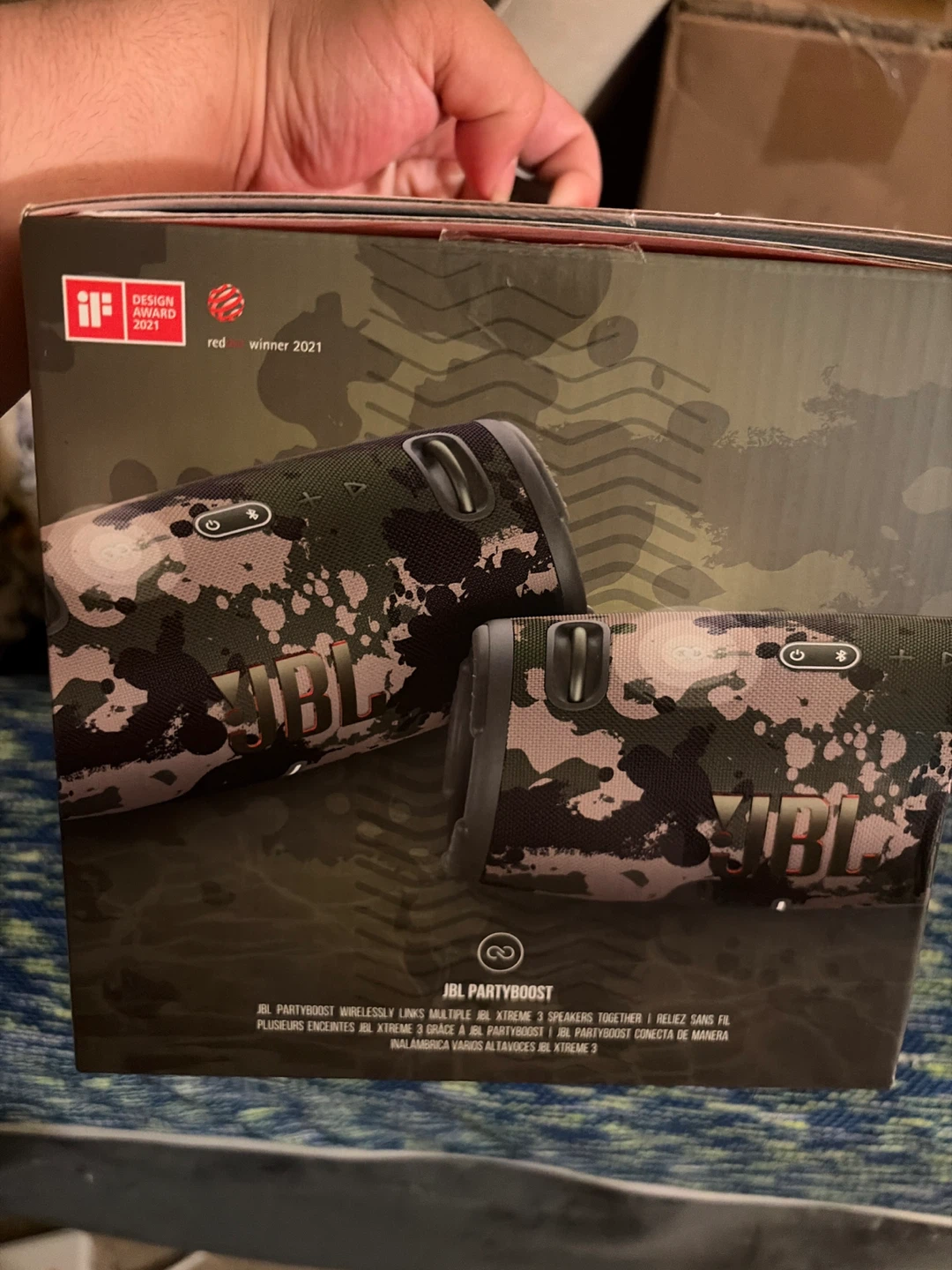 JBL Xtreme 3 Camouflage Portable Waterproof Bluetooth Speaker - photo 4