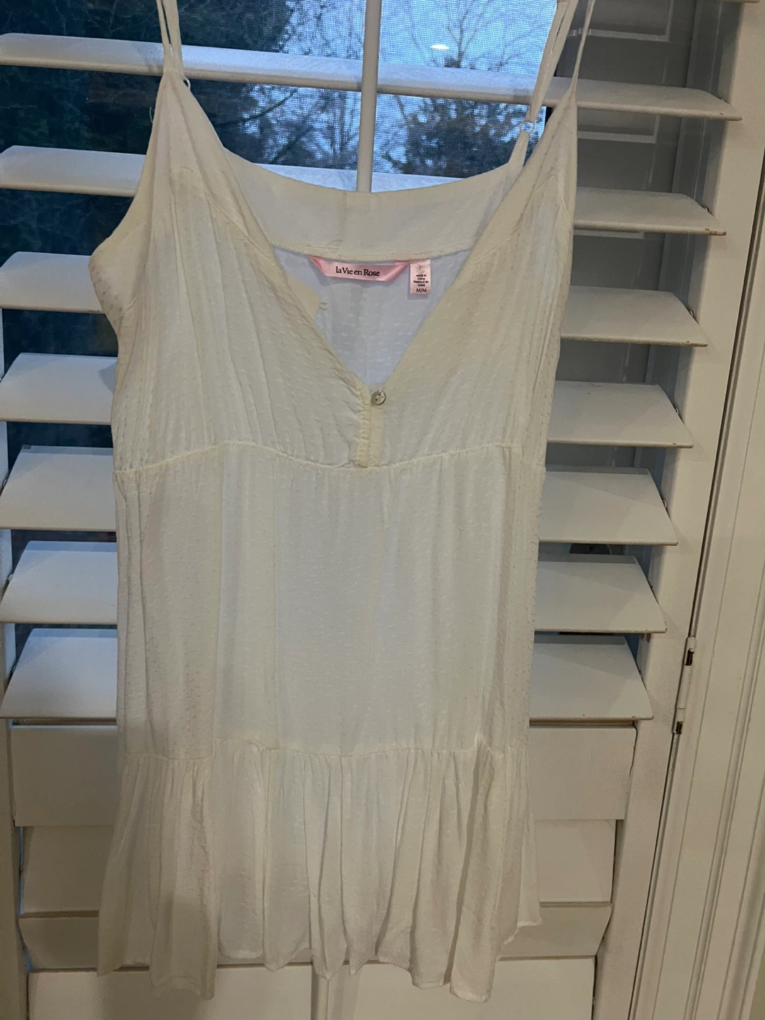 La Vie en Rose White Camisole Top - photo 3