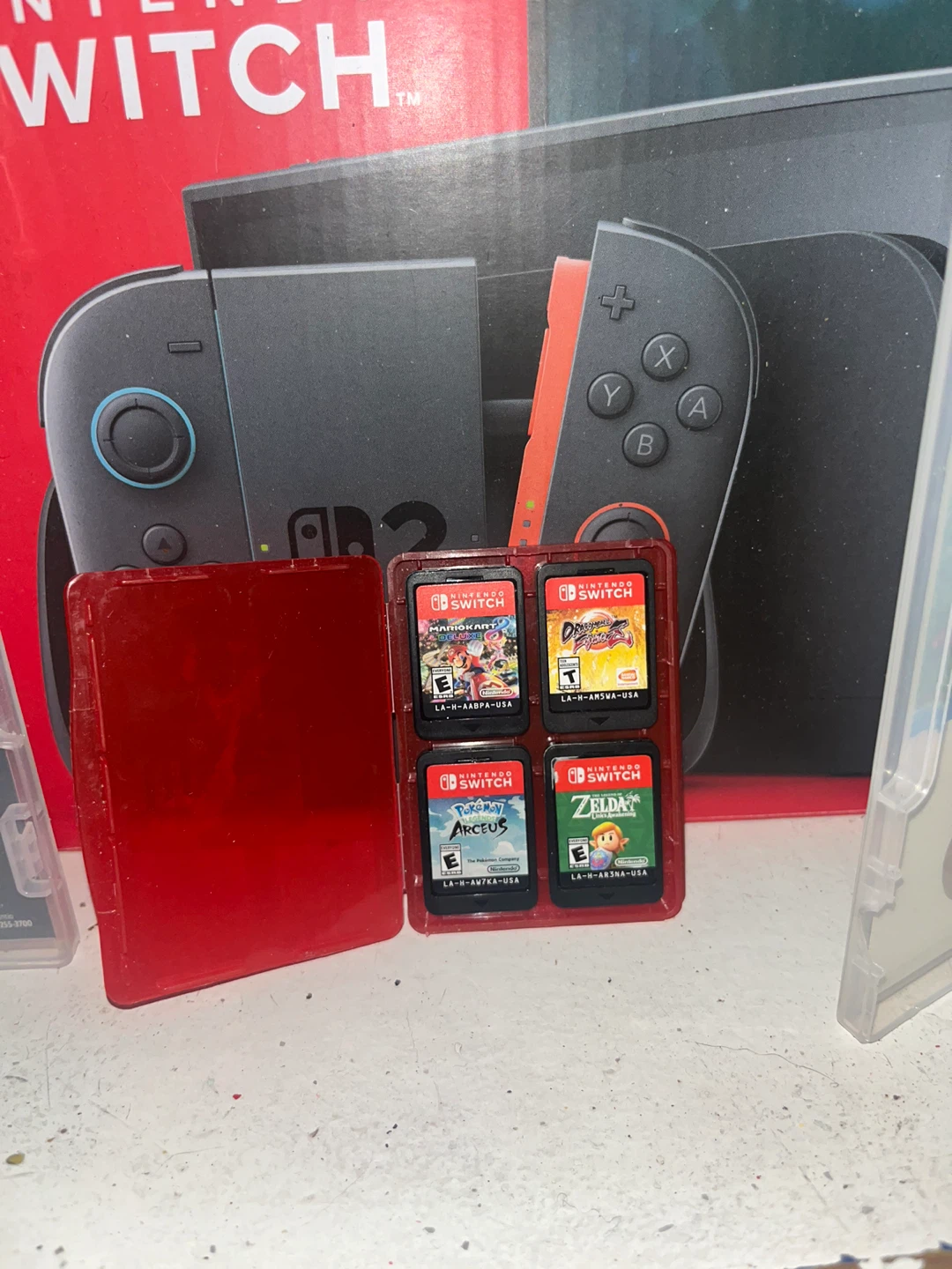 Nintendo Switch Console 2 with Games and Accessories - photo 2