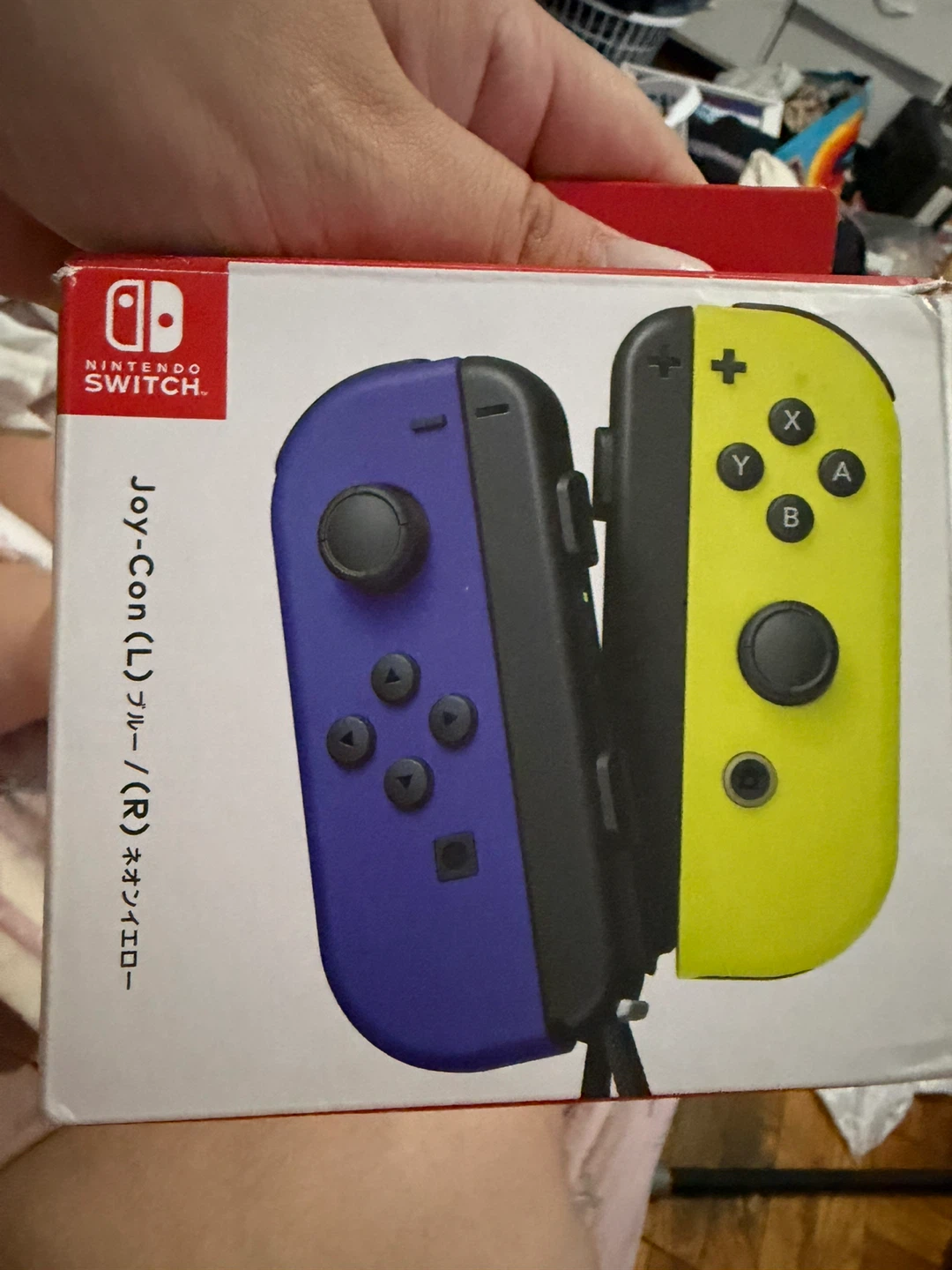 Nintendo Switch Joy-Con (L) Blue / (R) Neon Yellow