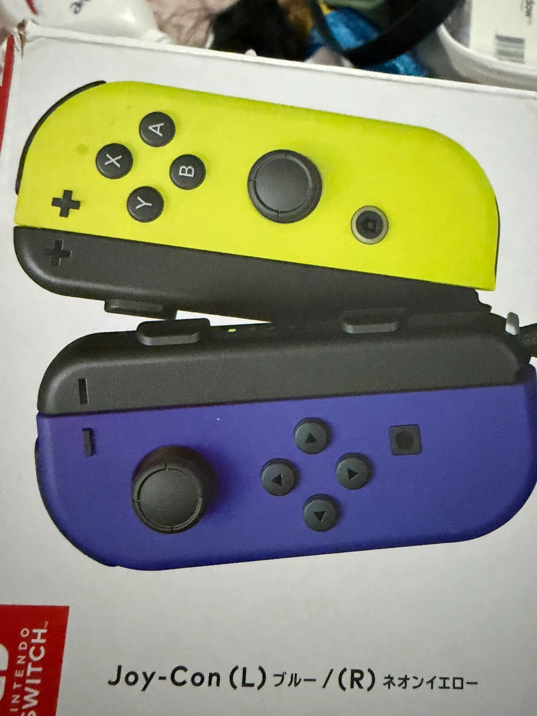 Nintendo Switch Joy-Con (L) Blue / (R) Neon Yellow - photo 4