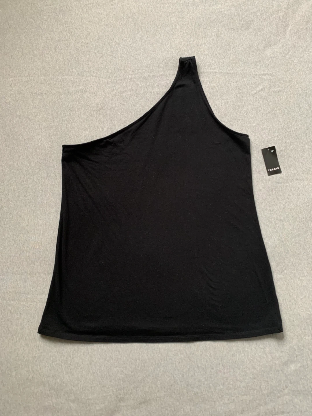 Torrid Black One Shoulder Top Size 3X - BNWT