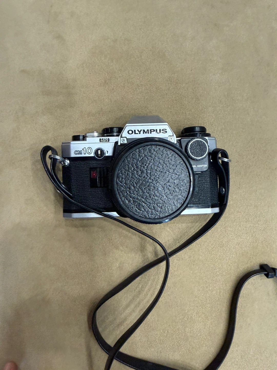 Olympus OM10 35mm Film Camera with 50mm f1.8 Lens