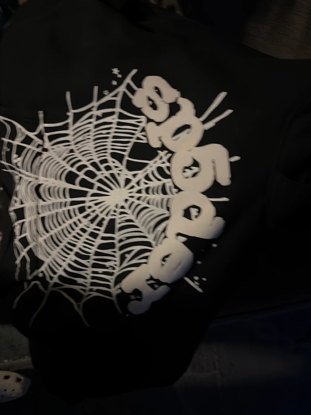 Black Spiderweb Graphic T-Shirt