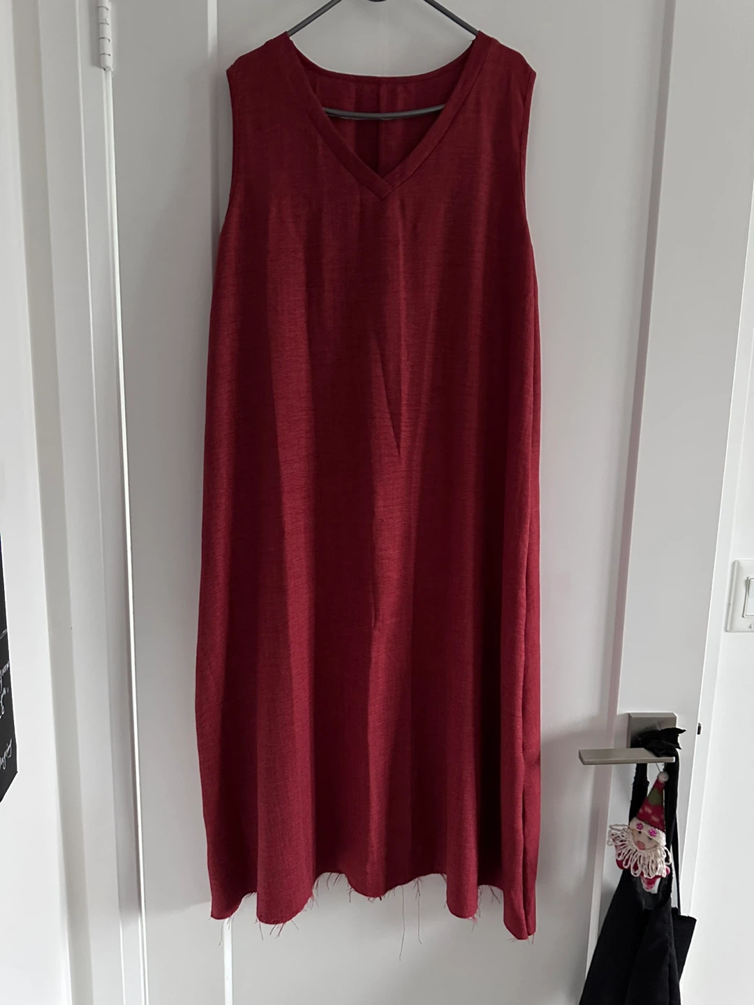 V-Neck Sleeveless Maxi Dress