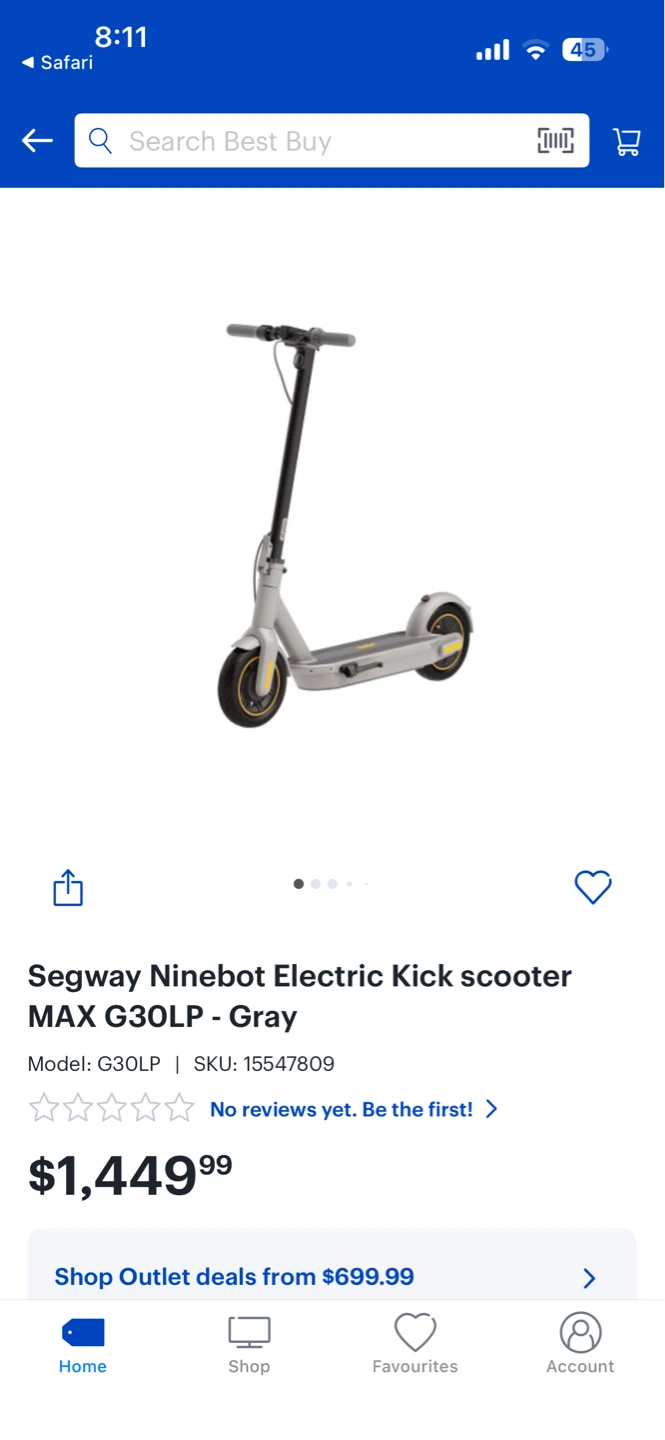 Segway Ninebot G30LP Electric Scooter - photo 3