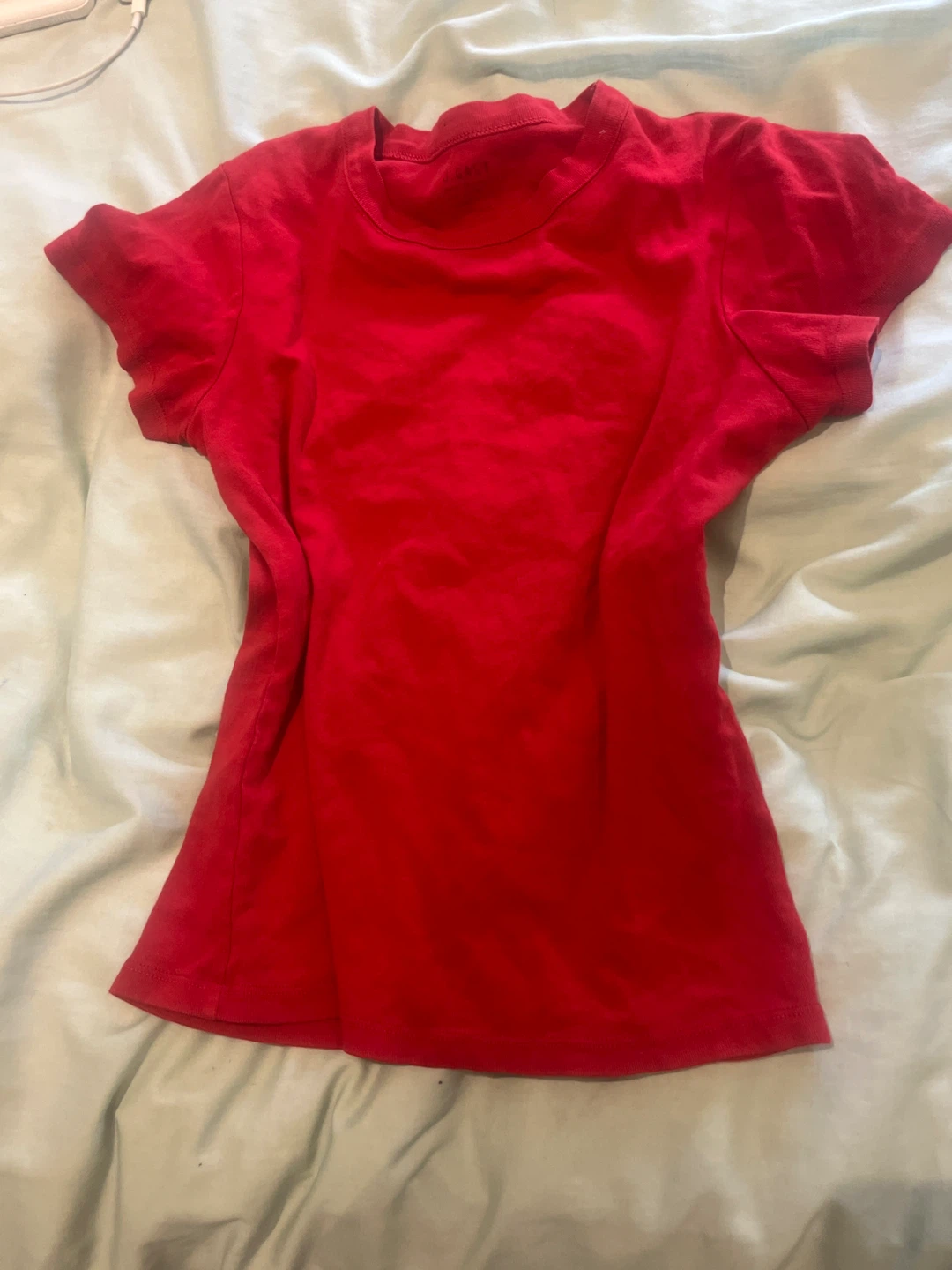 red brandy melville tshirt