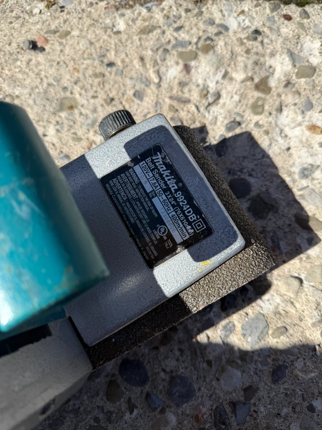 Makita 9924DB Belt Sander - photo 2