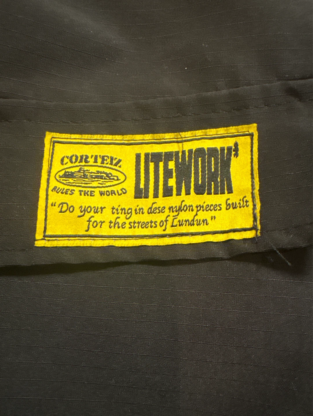 Cortez Litework Black Cargo Shorts Size S - photo 4