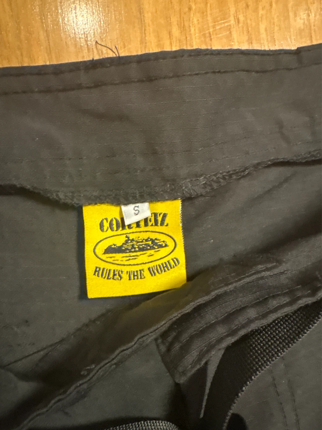 Cortez Litework Black Cargo Shorts Size S - photo 2