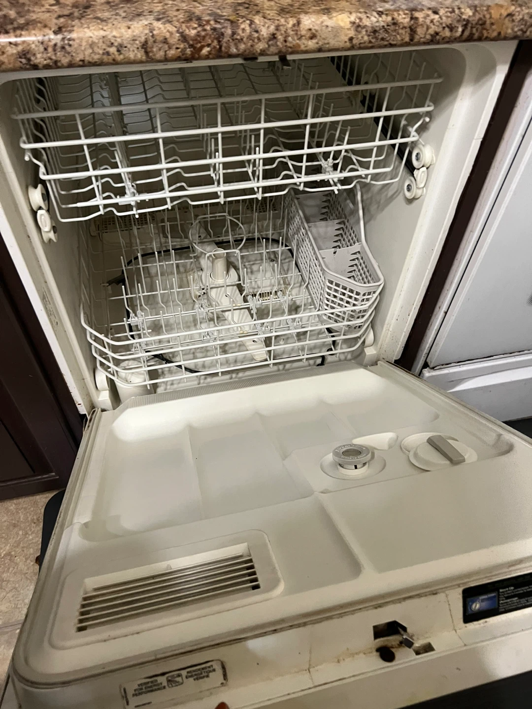 White Dishwasher