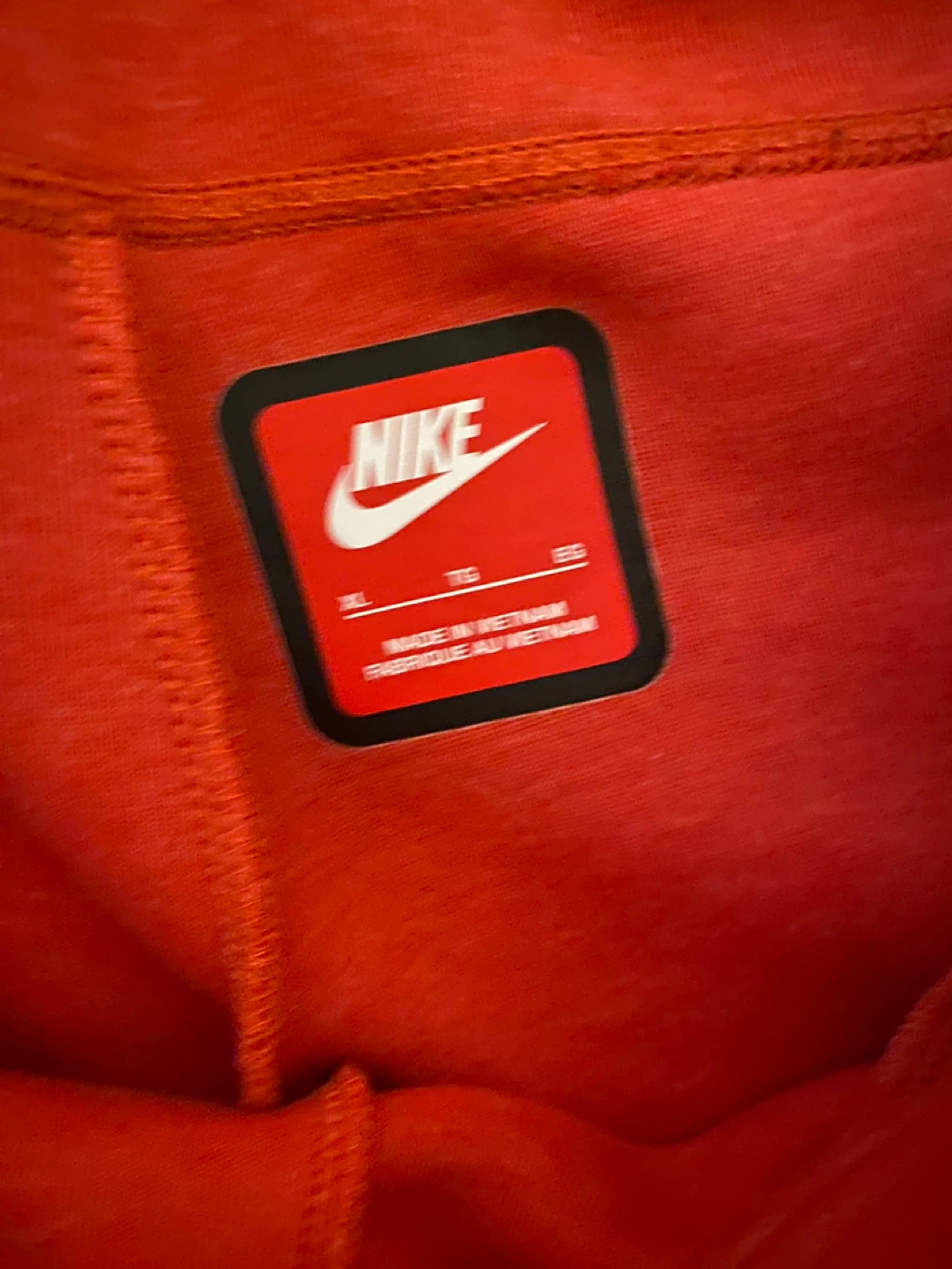 Nike Tech Fleece Jogger Pants Red XL - photo 3