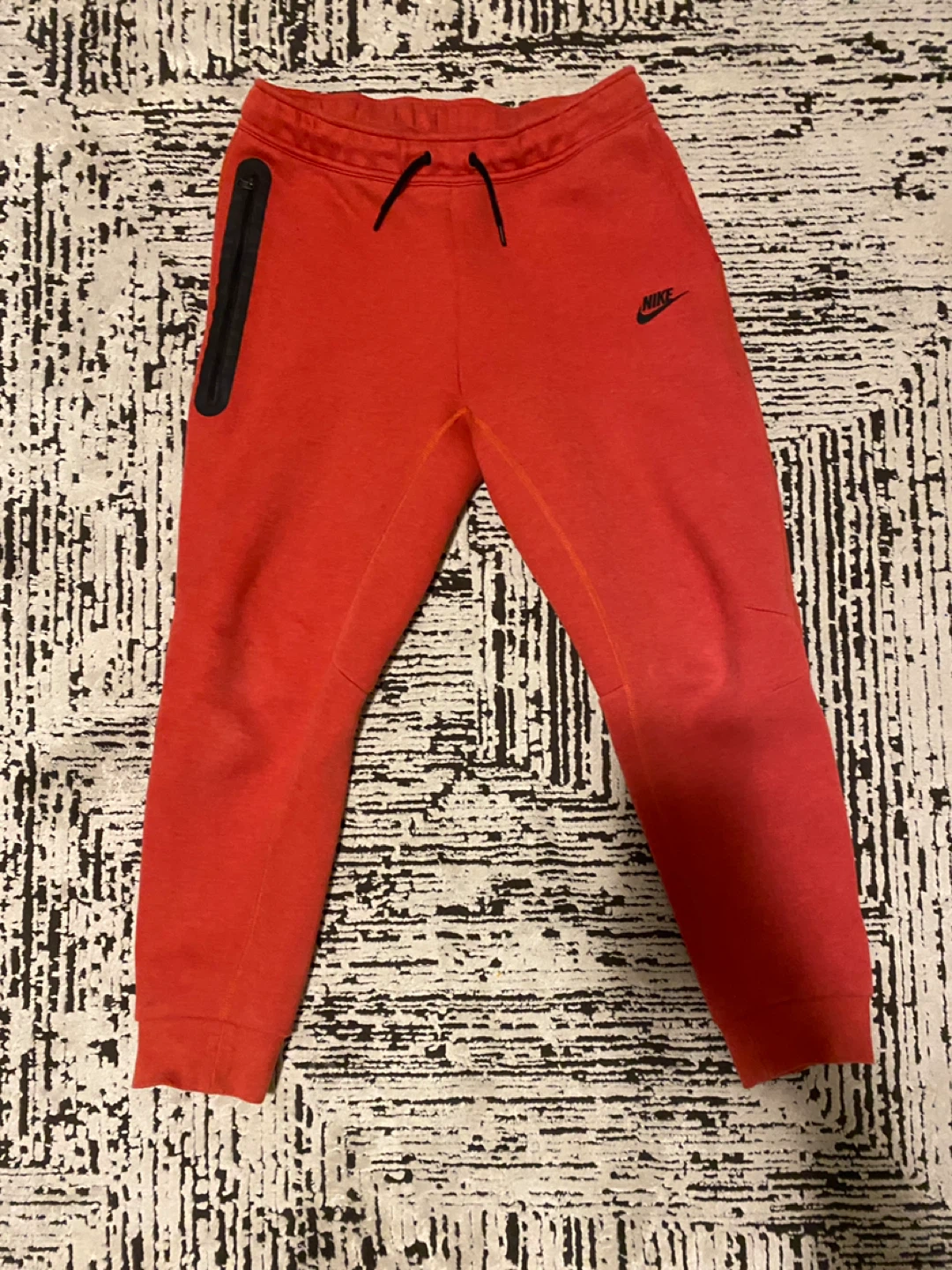 Nike Tech Fleece Jogger Pants Red XL