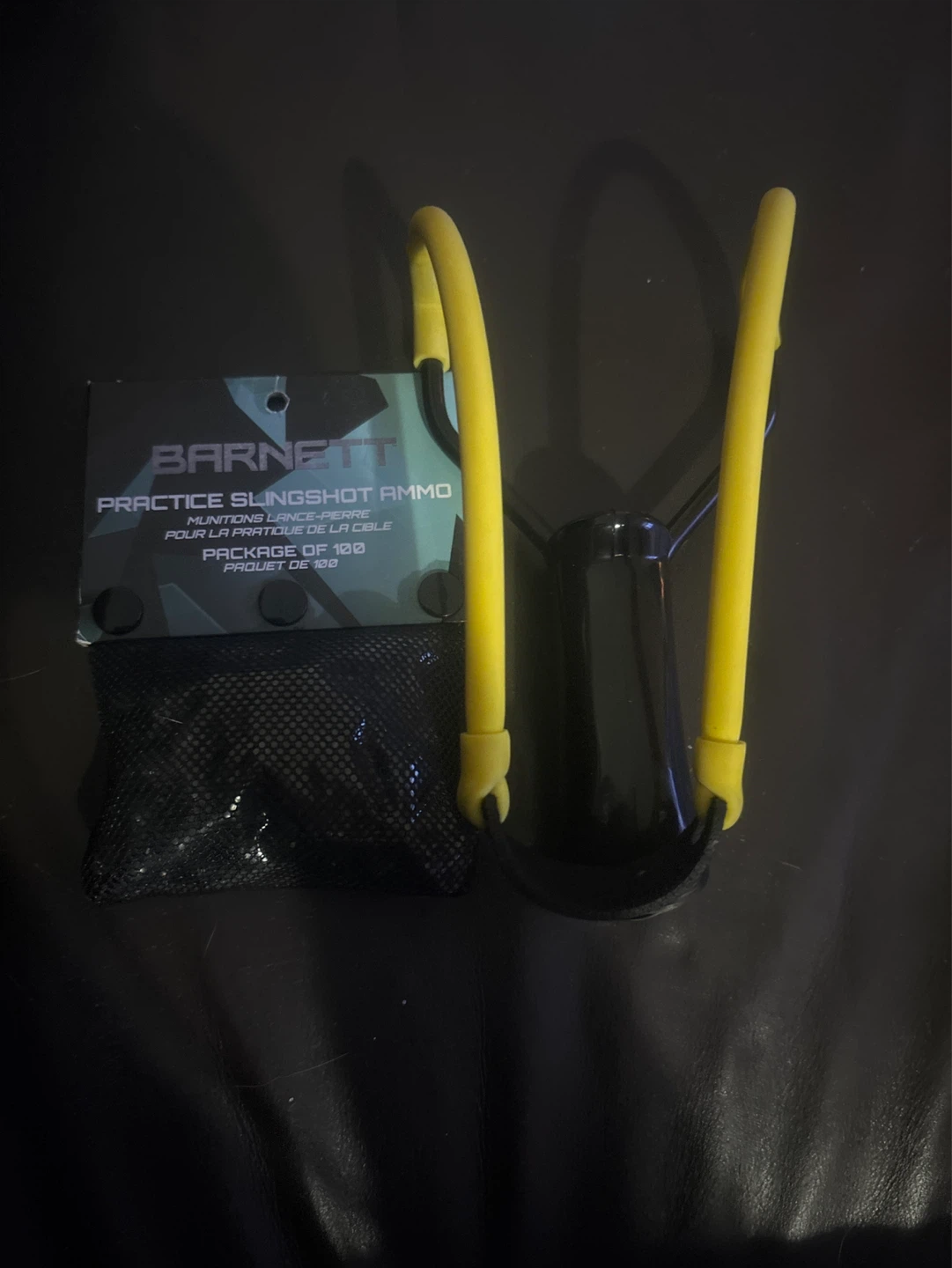 Barnett Practice Slingshot Ammo with 100 count bag