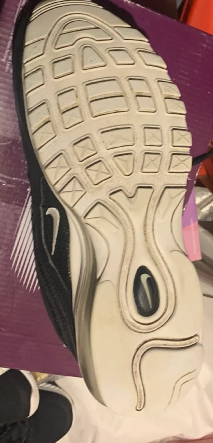 Nike Air Max 97 Black/White Size 8 - photo 3