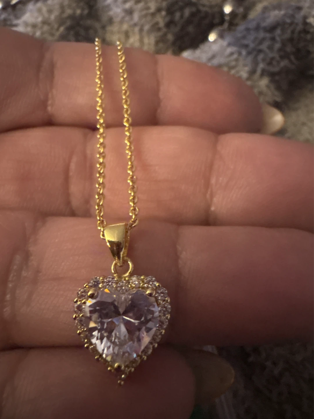 New EVRY Heart Charm Necklace