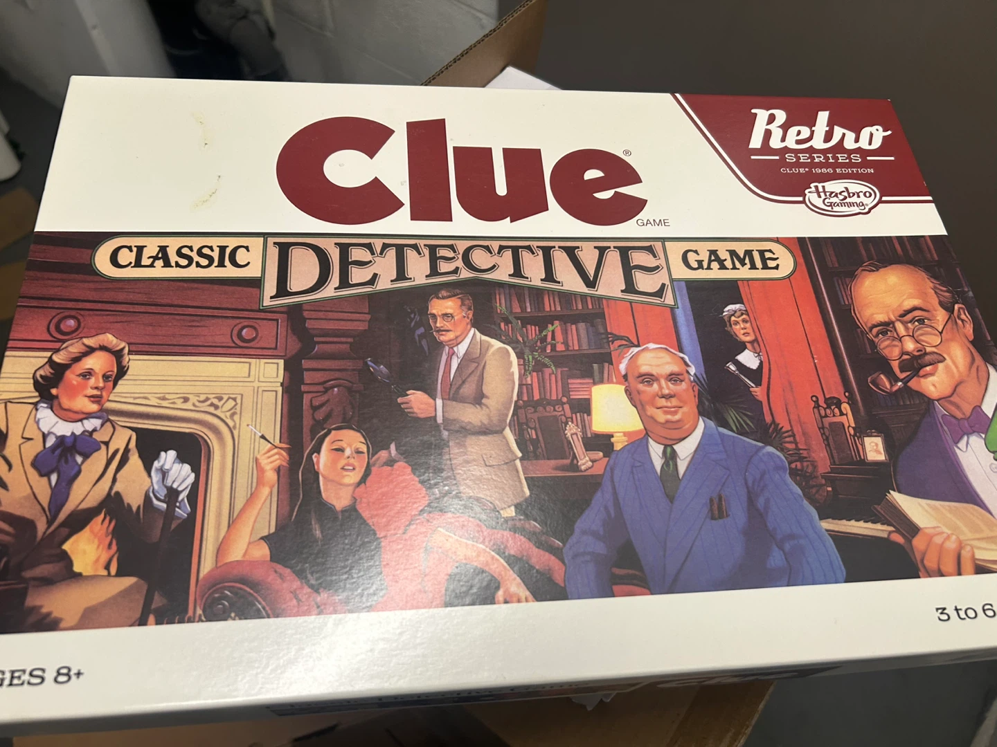 Clue Retro Series Classic Detective Game
