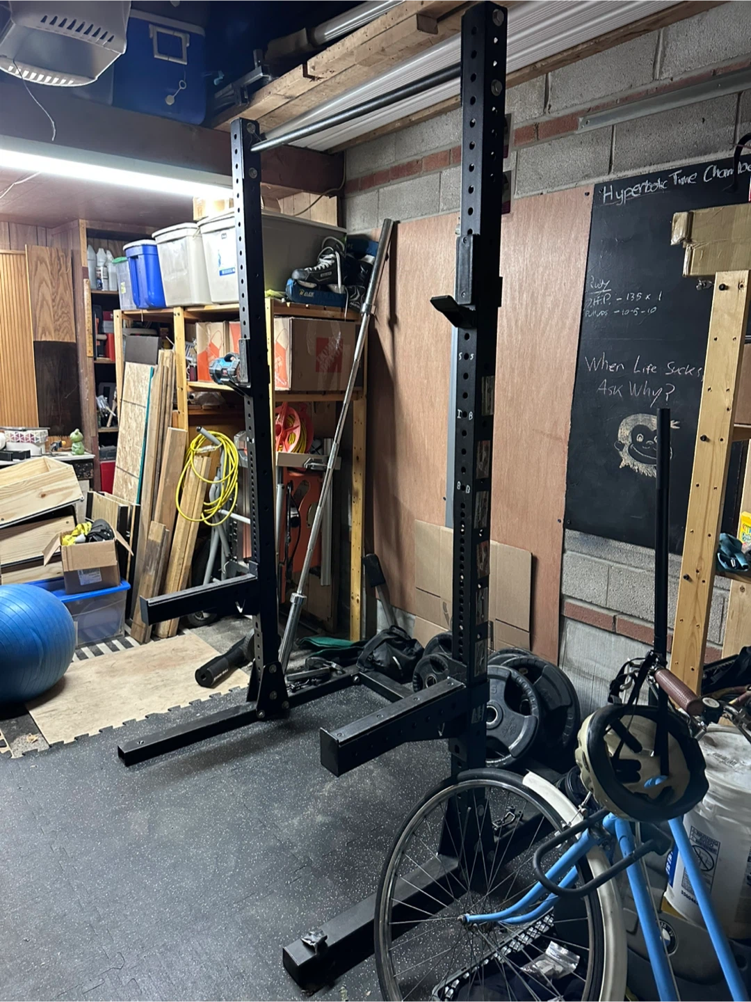 Black Squat Rack - photo 2