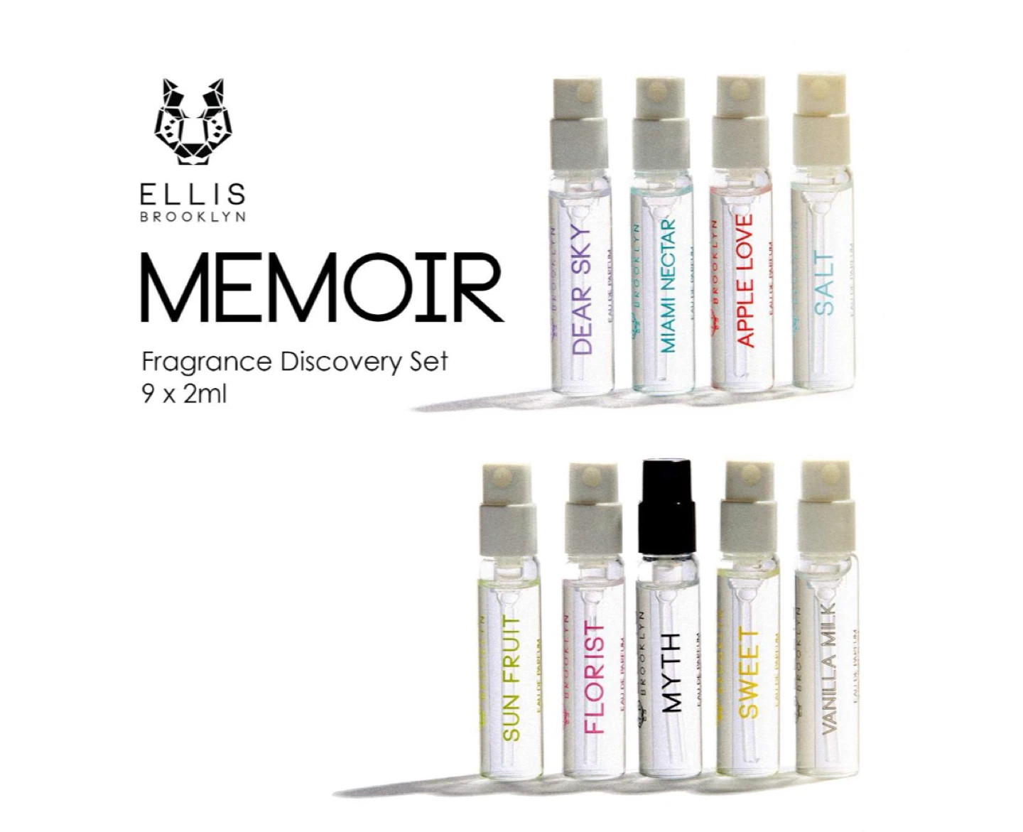 Ellis Brooklyn MEMOIR Fragrance Discovery Set
