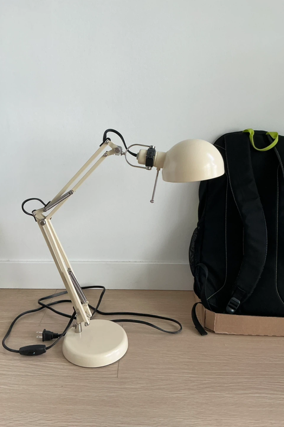 Adjustable Desk Lamp - Cream