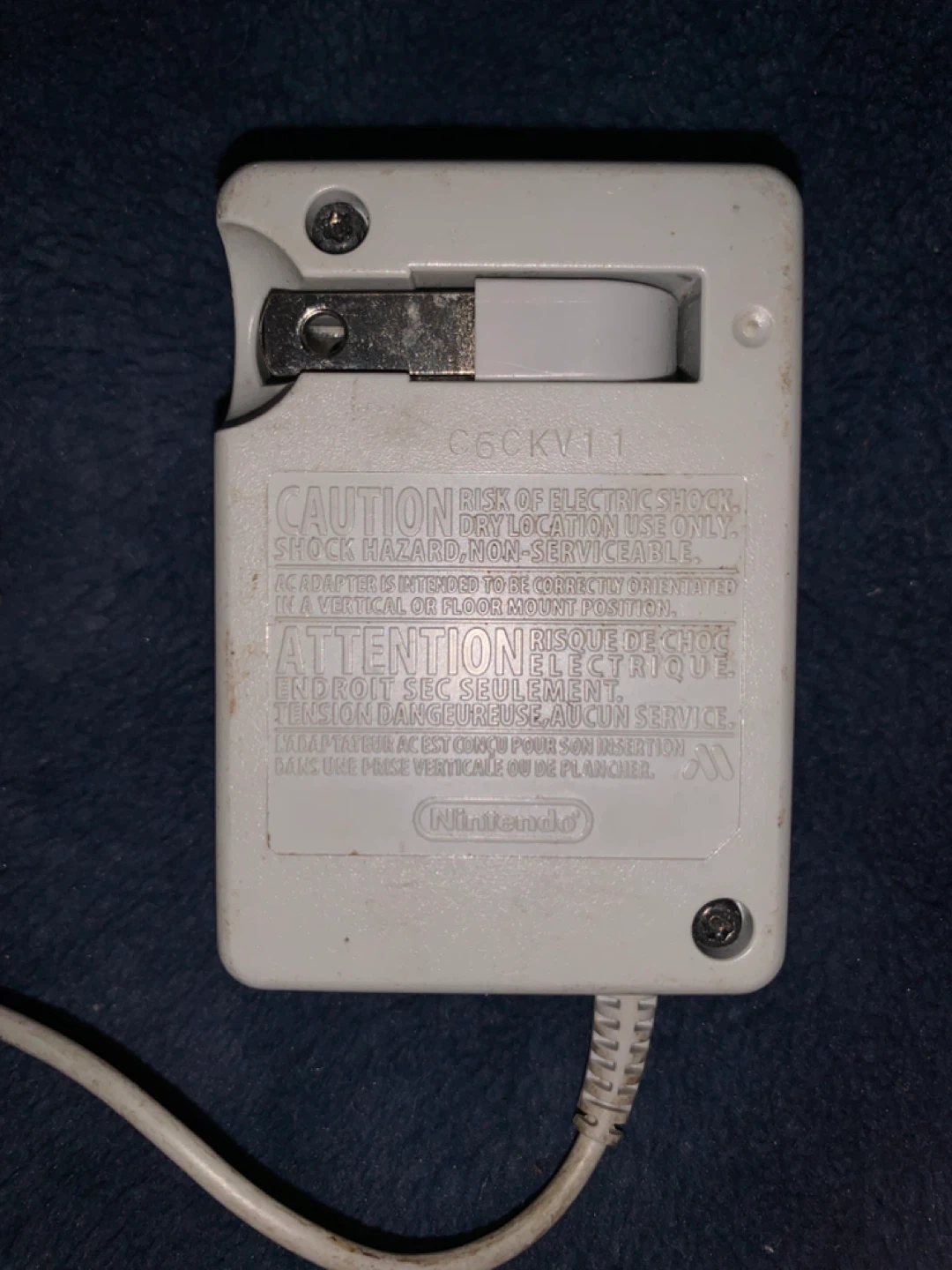 Nintendo OEM Wall Charger AC Adapter for Nintendo 3DS 2DS - photo 3