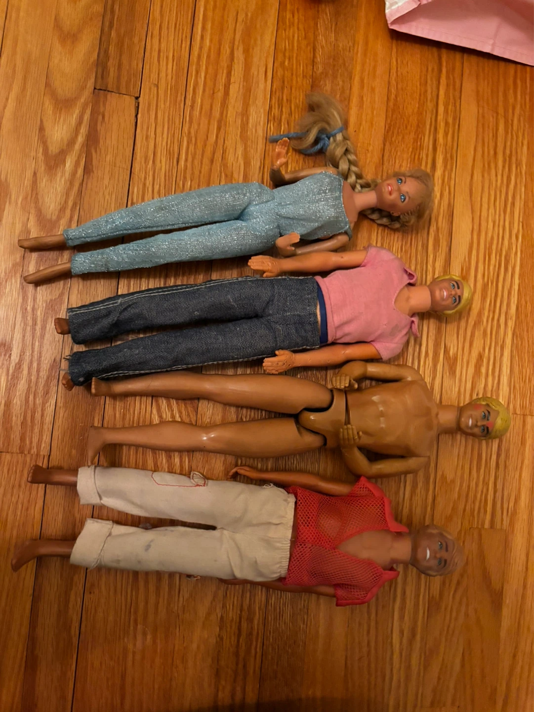 Vintage Barbie & Ken dolls