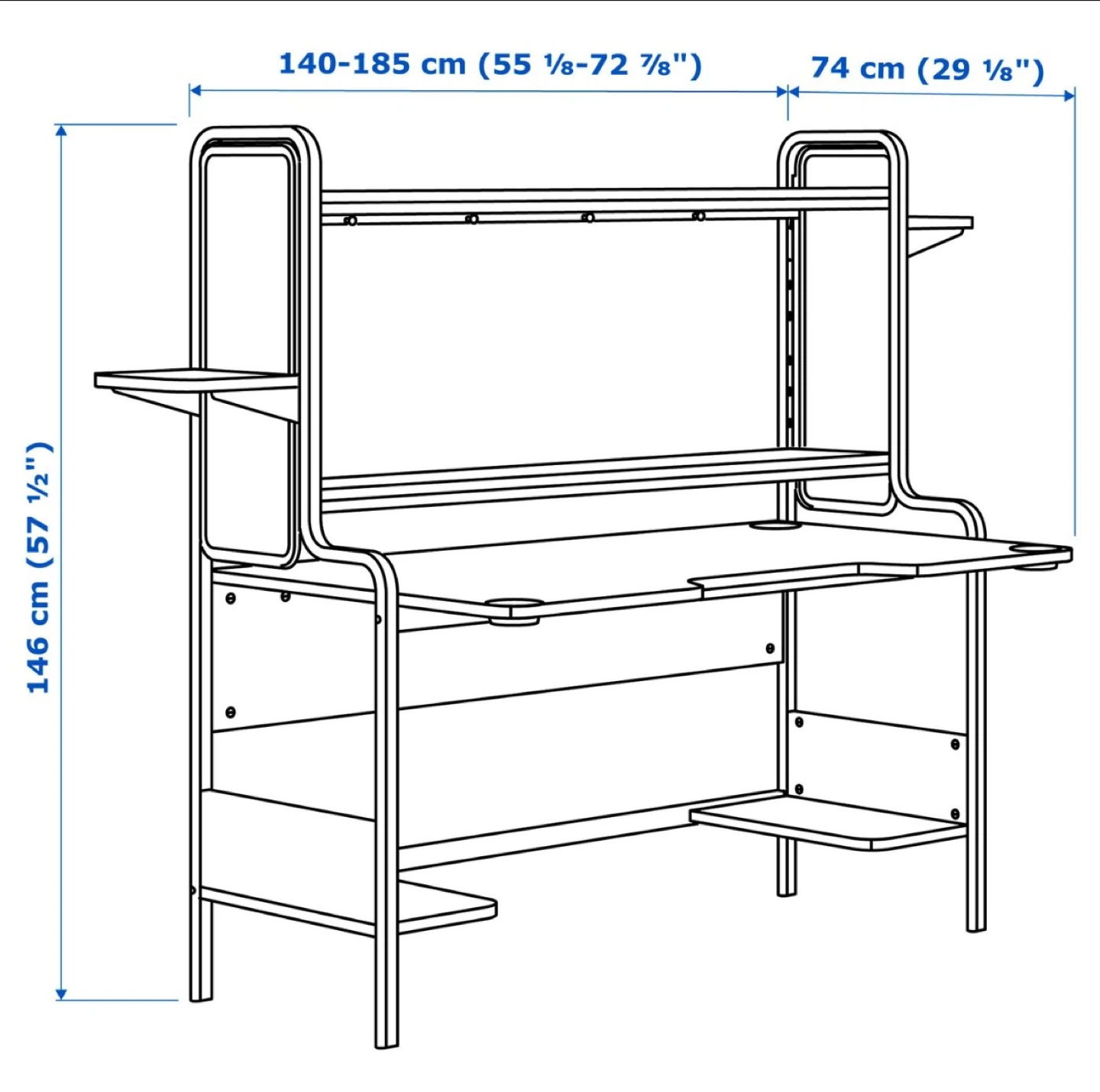 Ikea Fredde Gaming desk - photo 3