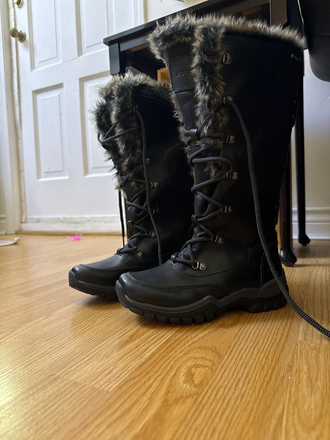 Rockport Black Fur Lined Winter Boots - photo 2