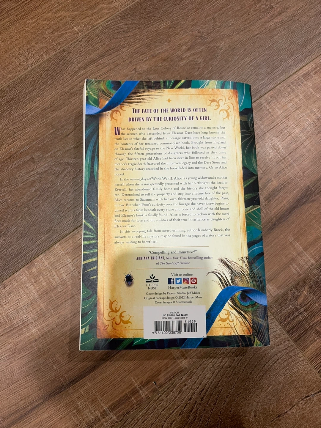 The Lost Book of Eleanor Dare: A Novel by Kimberly Brock - photo 2