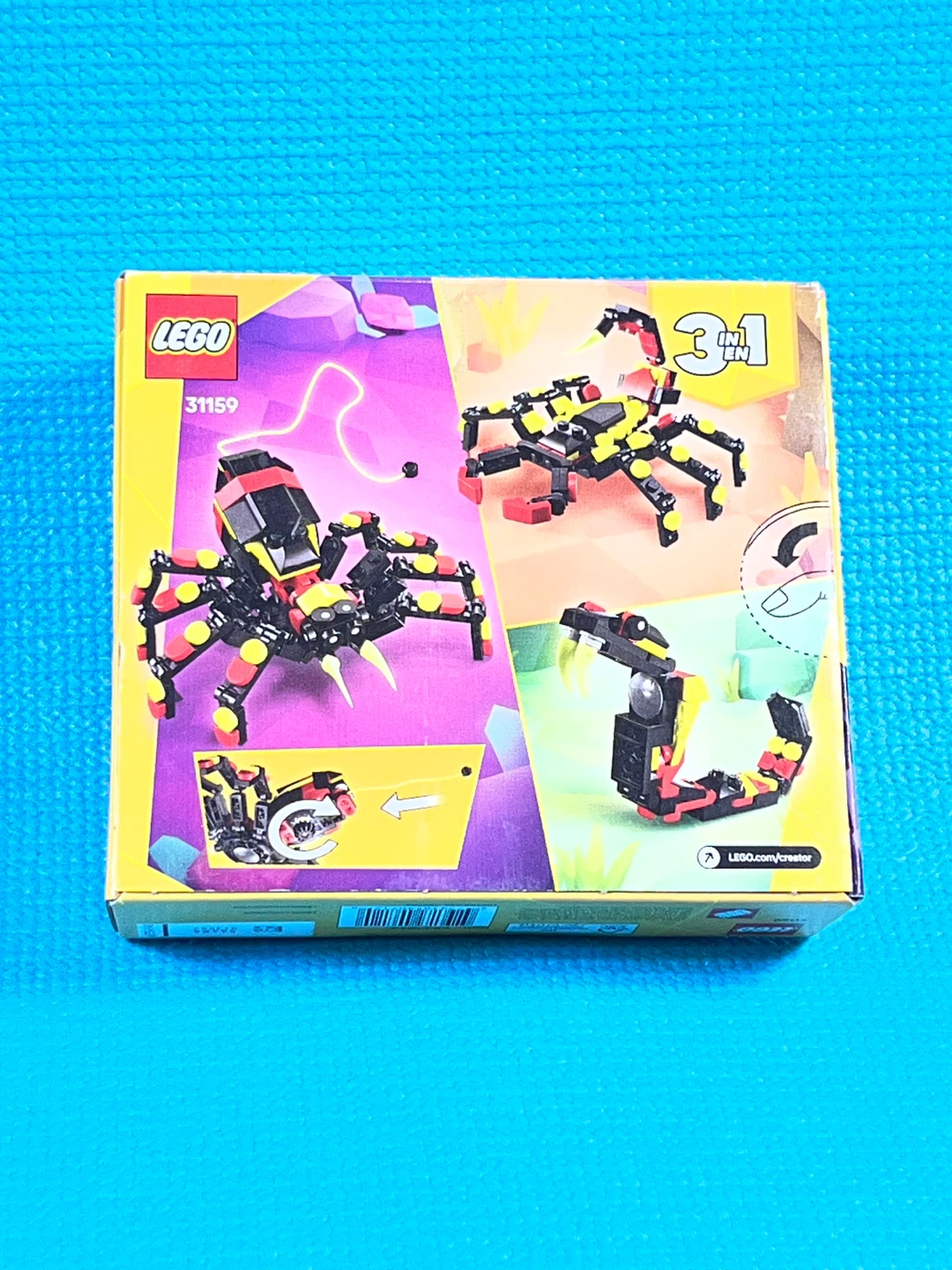 NEW LEGO Creator 3-in-1 Wild Animals: Surprising Spider - Sealed - photo 2