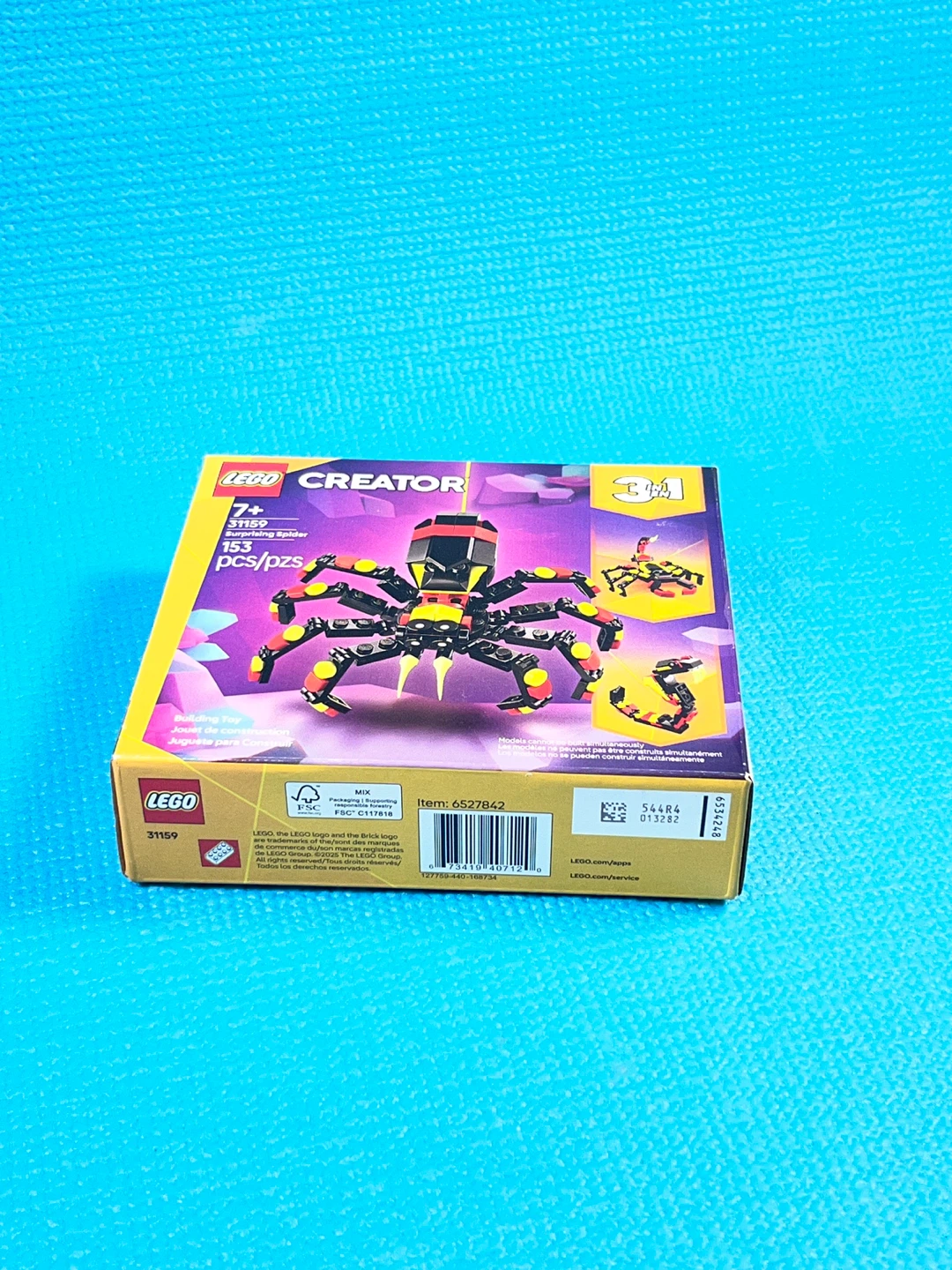 NEW LEGO Creator 3-in-1 Wild Animals: Surprising Spider - Sealed - photo 5