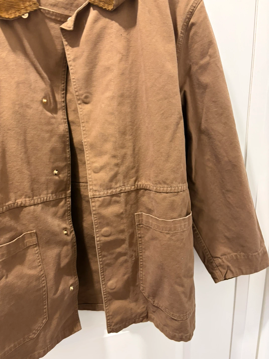 TNA Aritzia Edison Chore Jacket M Corduroy Collar - photo 4