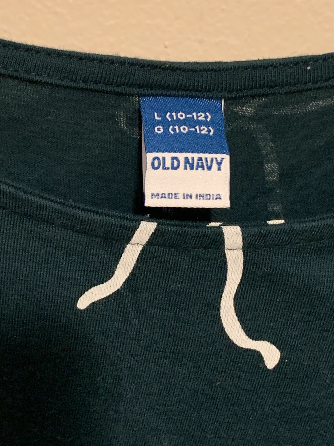 Old Navy Girls Green Bow Print Dress L (10-12) - photo 2
