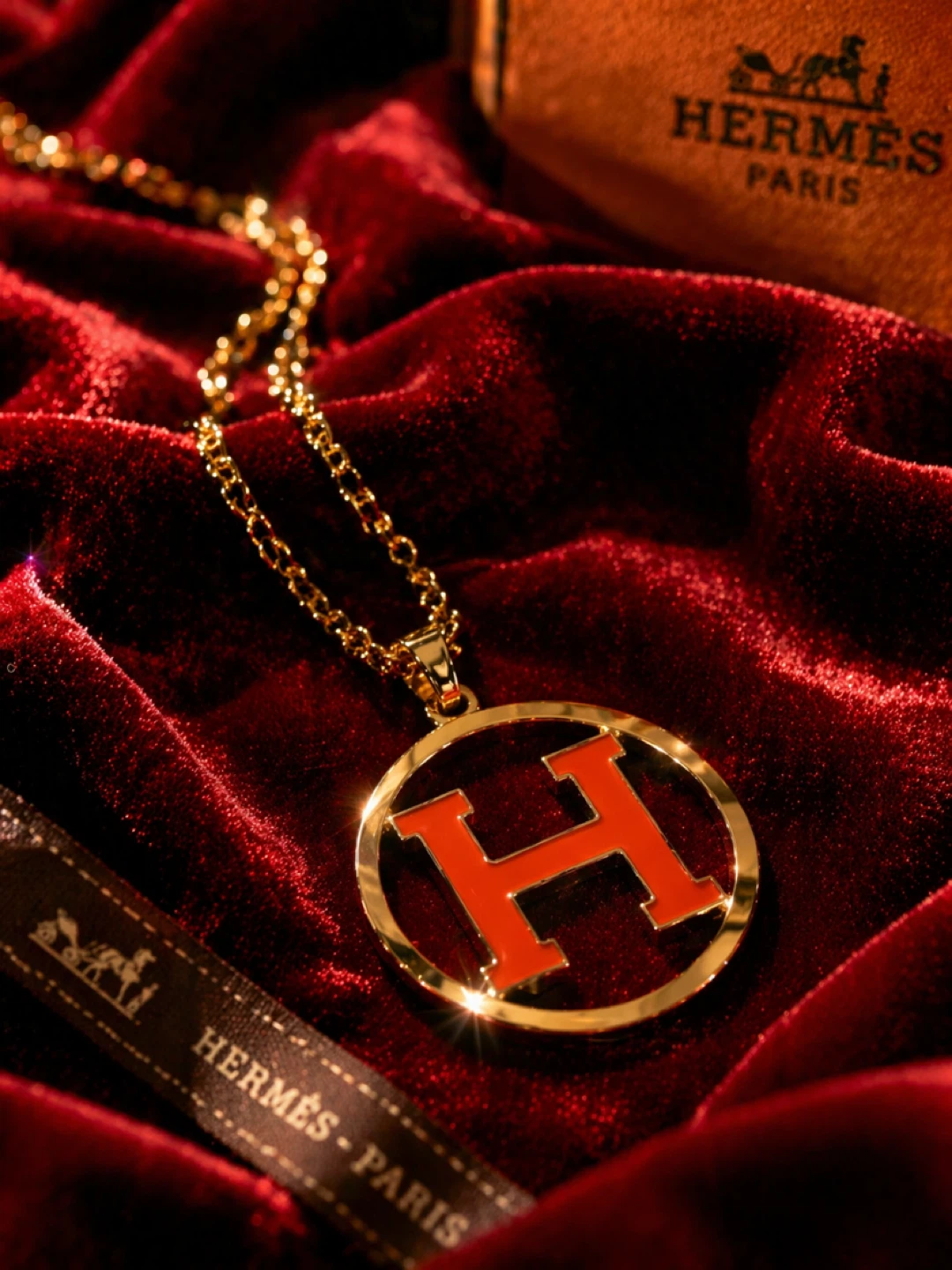 Hermès Paris H Logo Hoop Earrings - photo 2