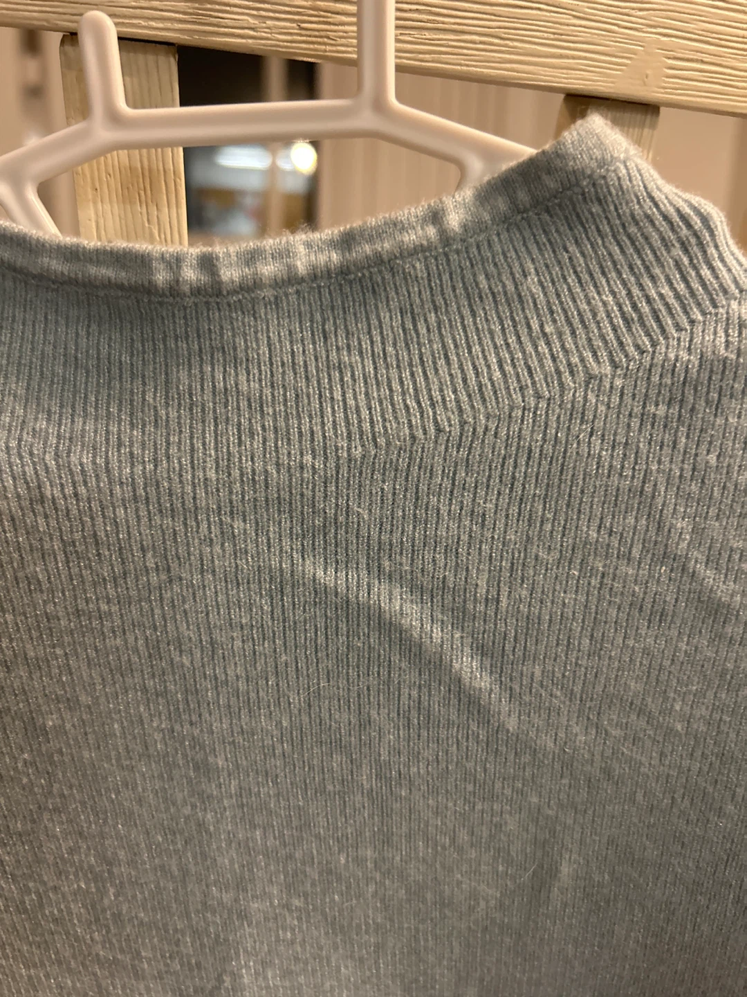 Baby Blue Mock Neck Sweater - photo 2