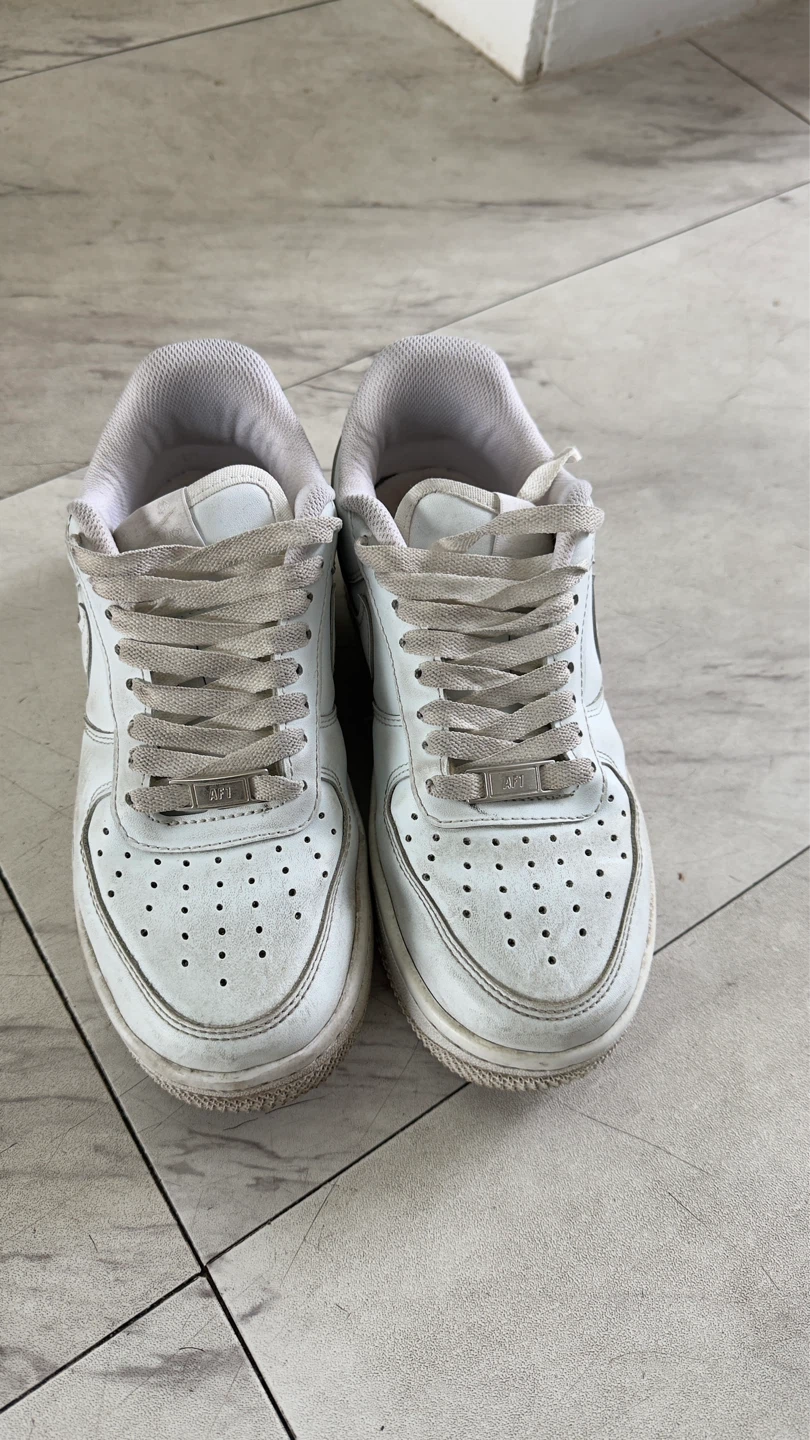 Nike Air Force 1 Sneakers - White - US 4 Youth - photo 2
