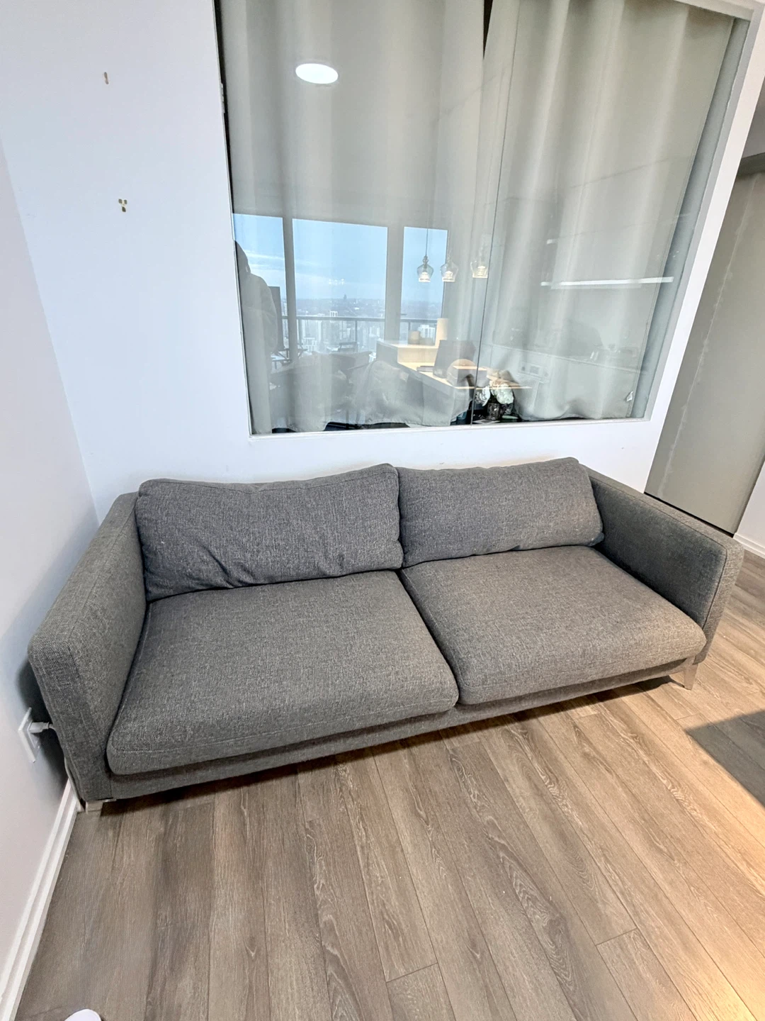 Grey Structube Sofa